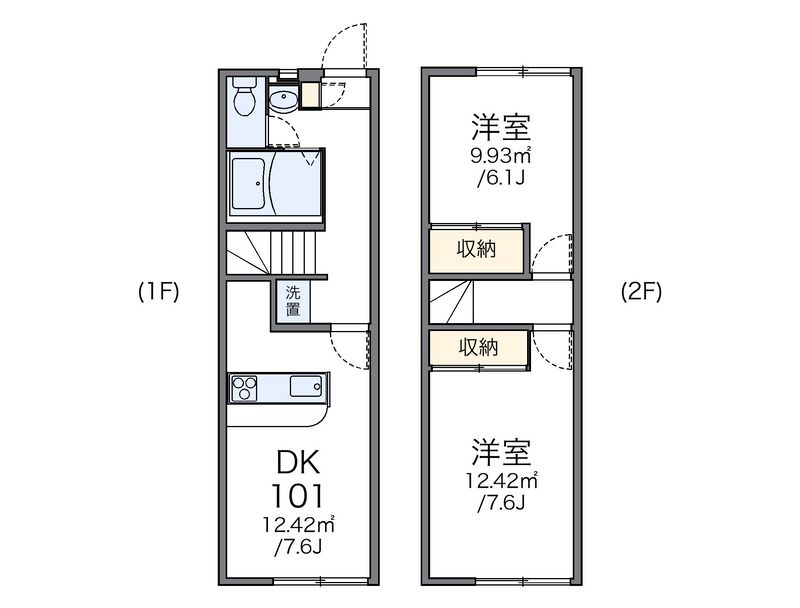 レオパレスａｕｒｏｒａ 間取図