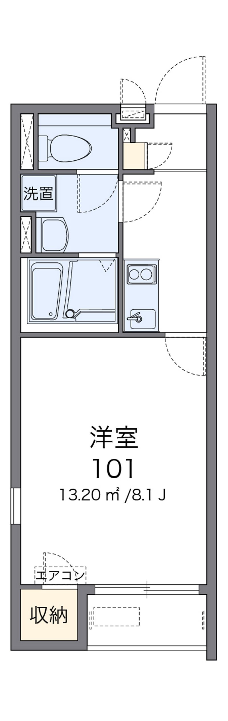 レオネクストラルーチェ 間取図