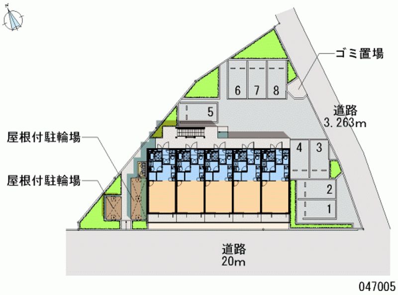 47005 Monthly parking lot