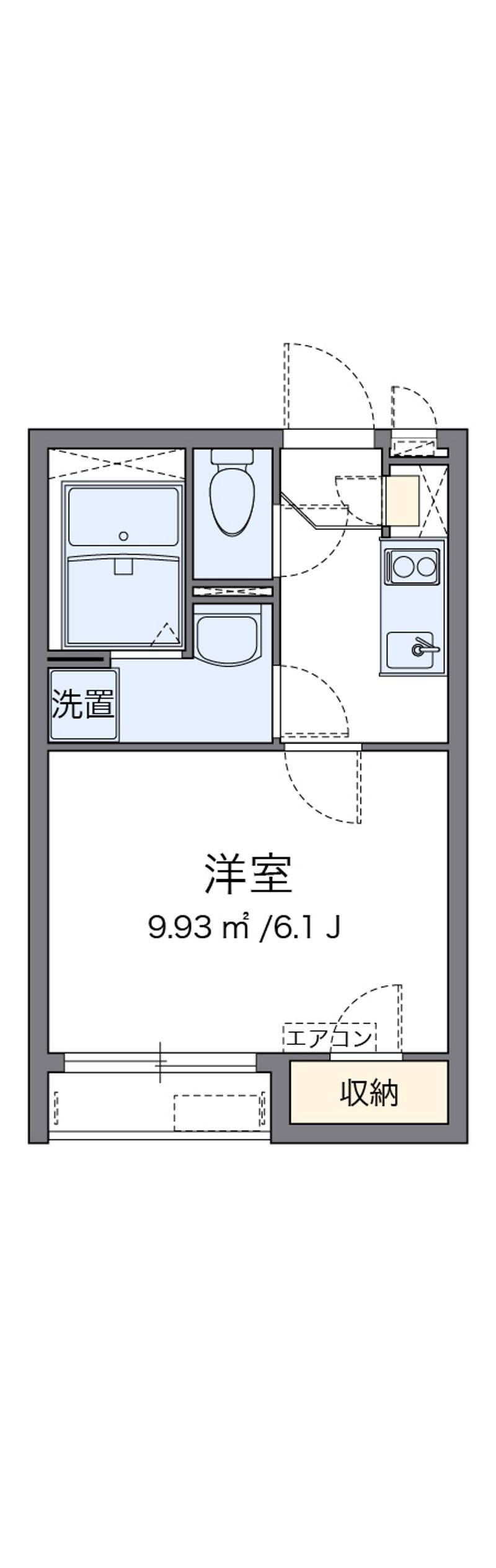クレイノタマムラ 間取図