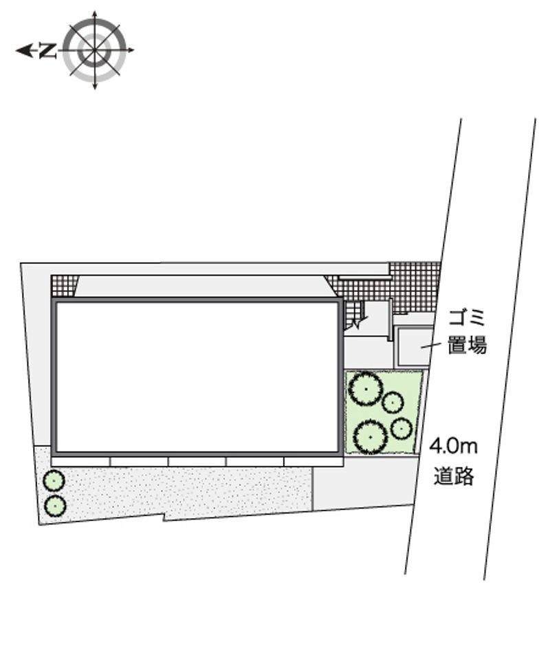 レオパレスサニープレイス 配置図