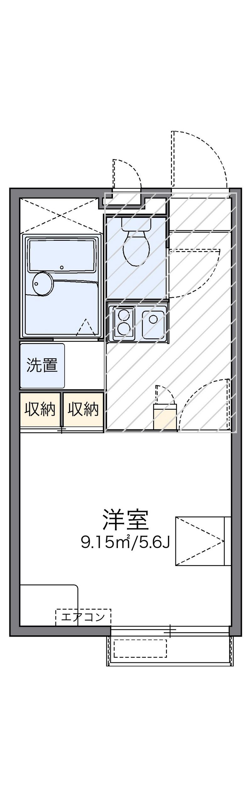 leopalace Loftage Midori 평면도