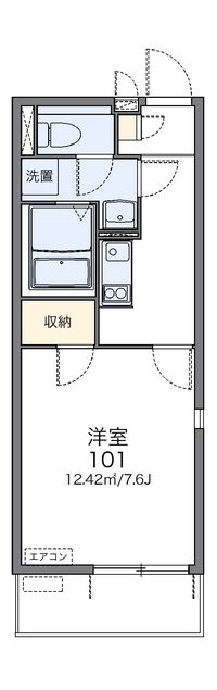 レオネクストドミールＣ 間取り図