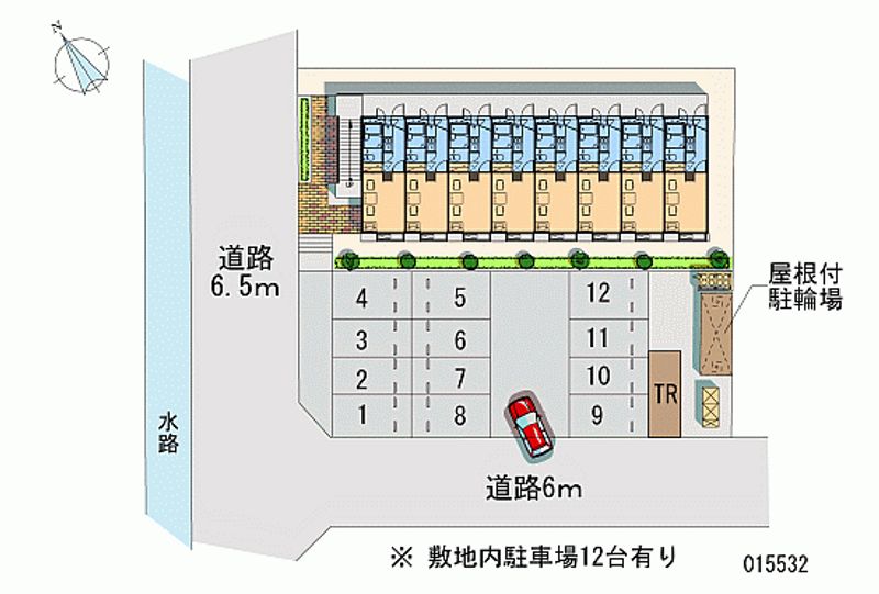 レオパレスパールアケノ第１ 月極駐車場