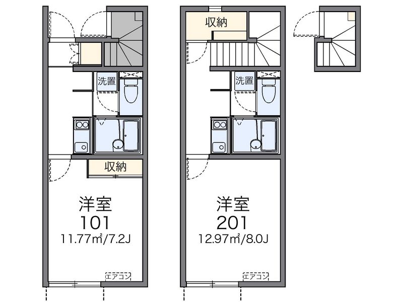 レオネクストフォーレスト中央 間取図