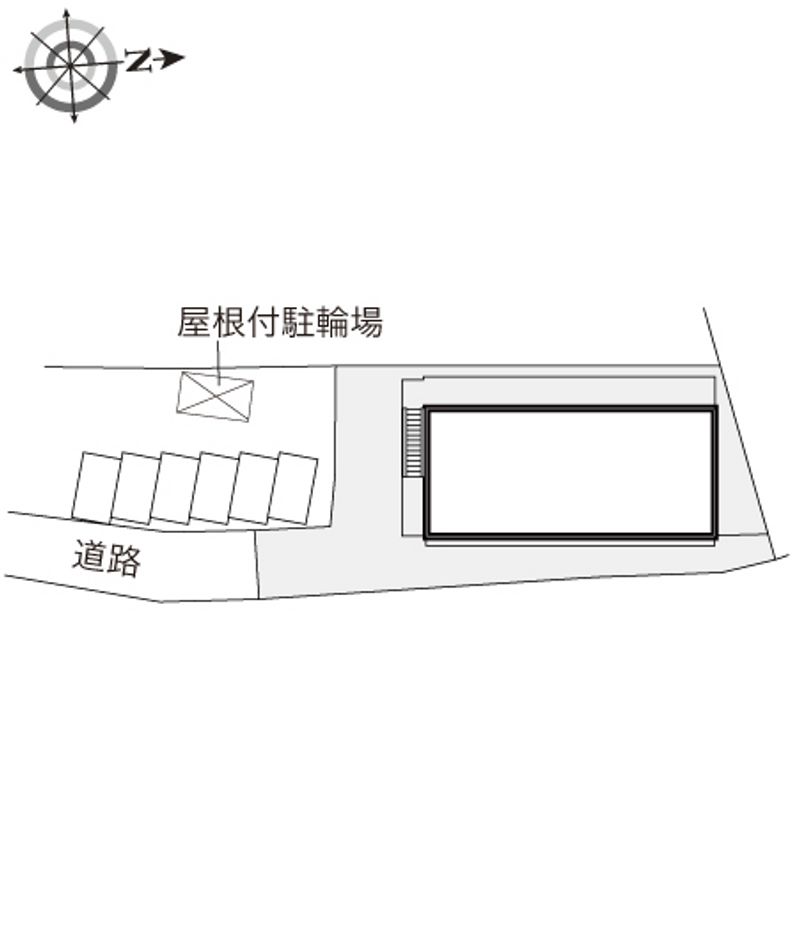 レオパレスグランプレジールⅢ 配置図
