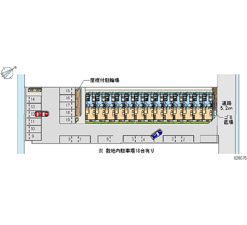 26075 bãi đậu xe hàng tháng