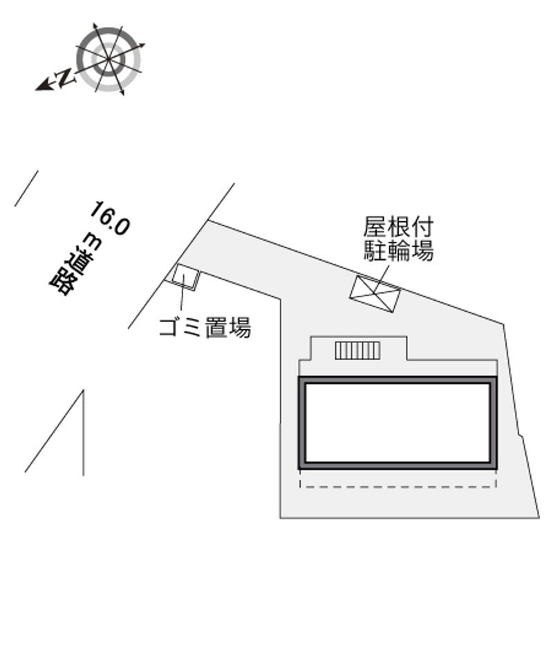 レオパレスバンリュ 配置図