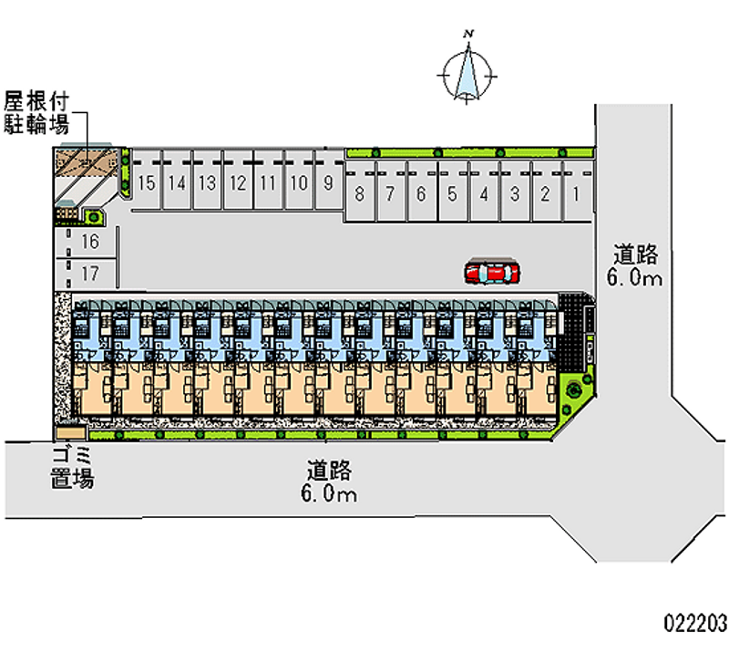 22203 bãi đậu xe hàng tháng