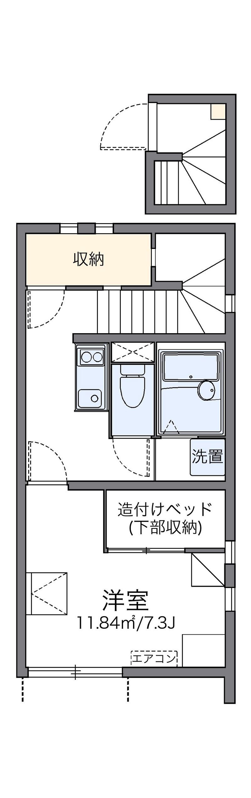 レオネクスト三ノ輪 間取図