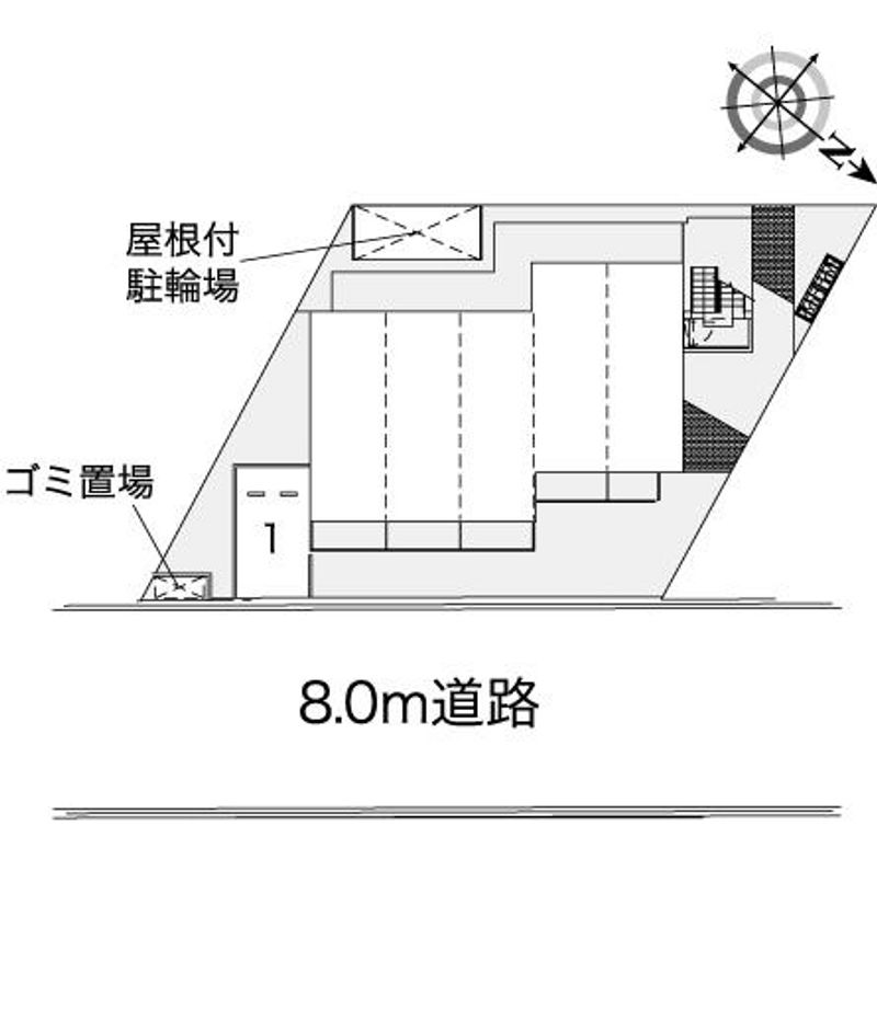 レオパレスウィンヒル 配置図