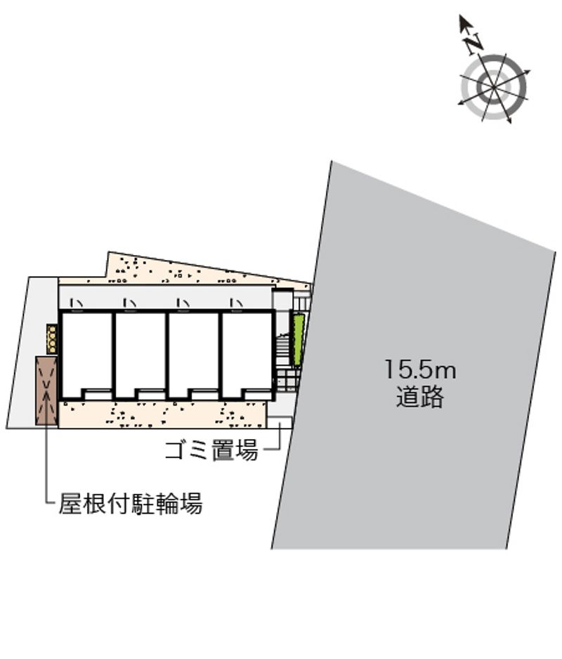 レオネクストかわせみ 配置図