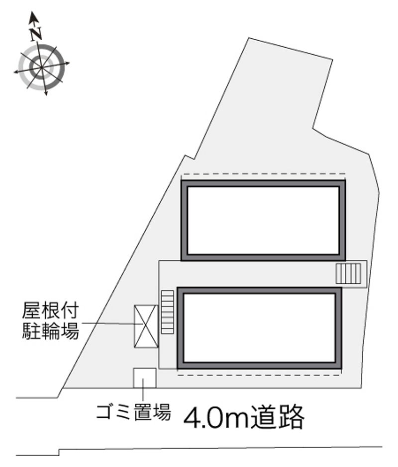 レオパレス松尾 配置図