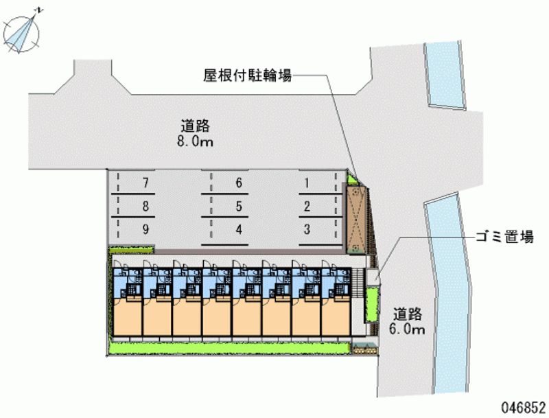 レオパレスリンネル 月極駐車場