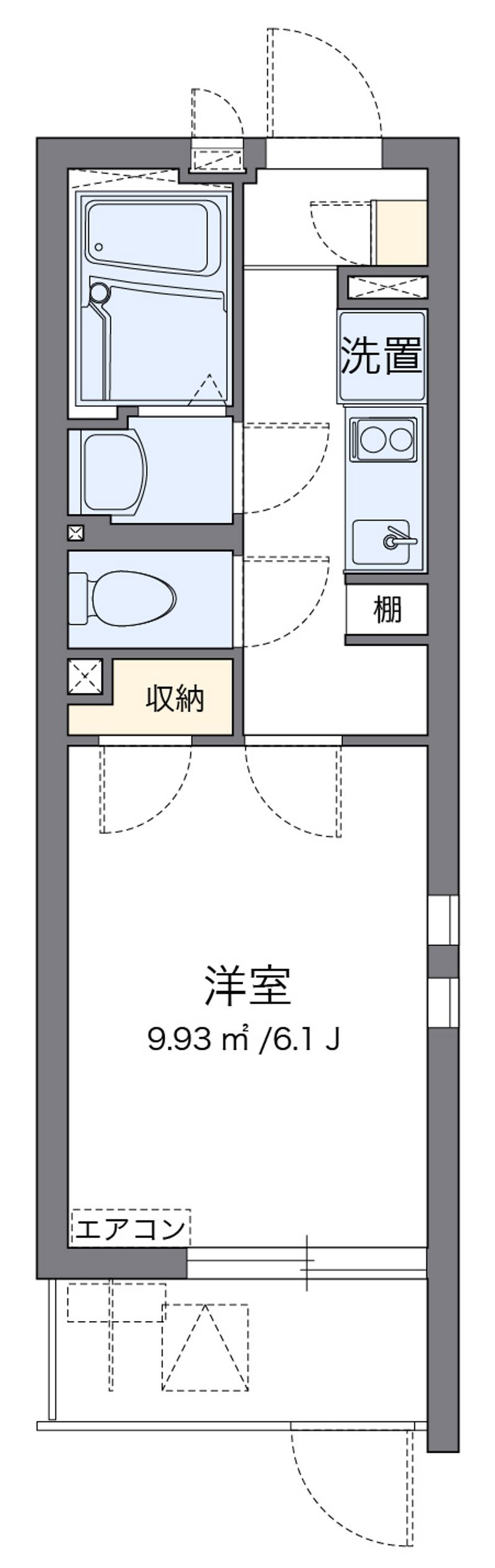 クレイノルノン 間取図