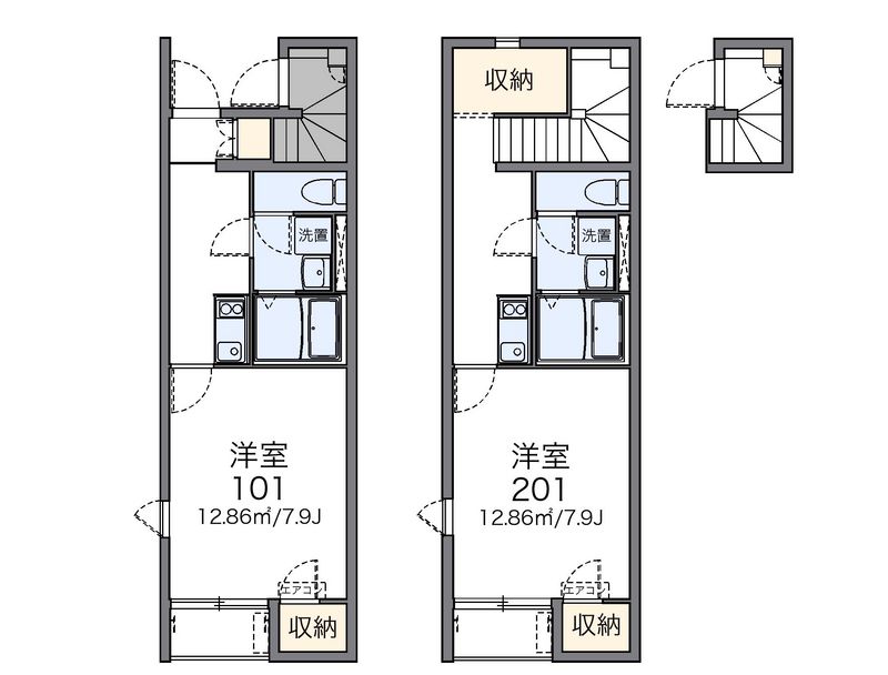 レオネクスト第二宇治川 間取図