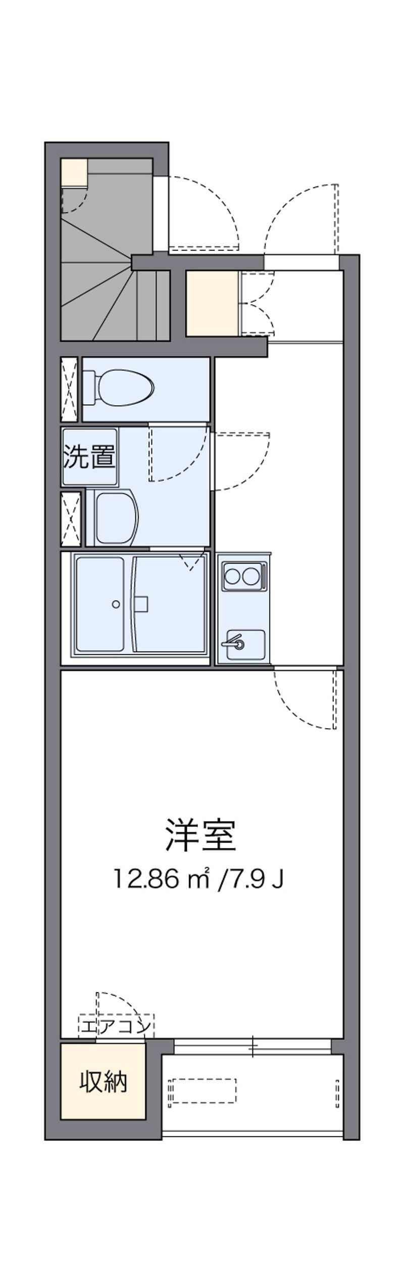 クレイノＤＯＭＡＮＩ　Ⅱ 間取図