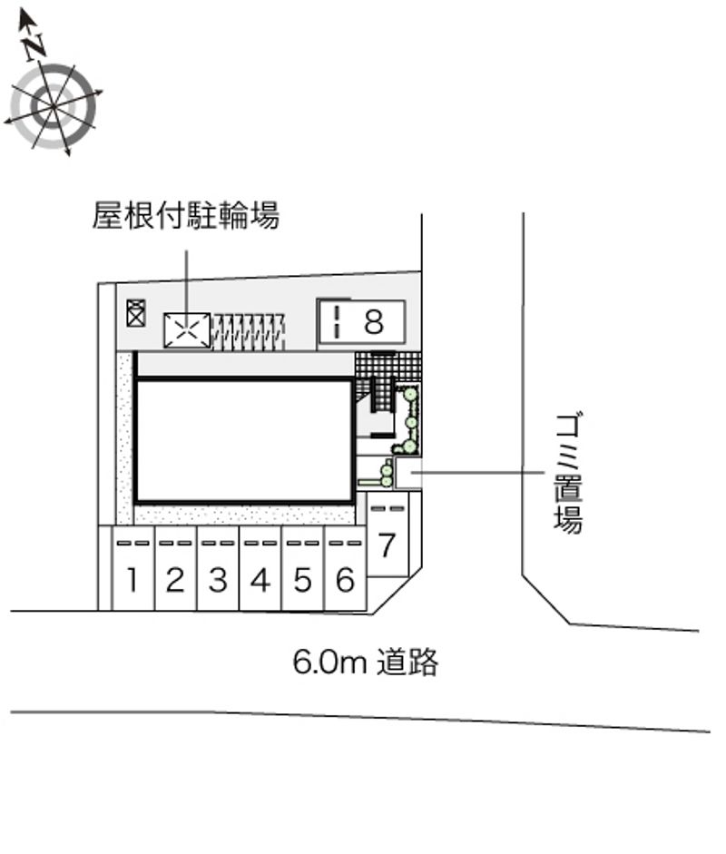 レオパレス里の奨 配置図