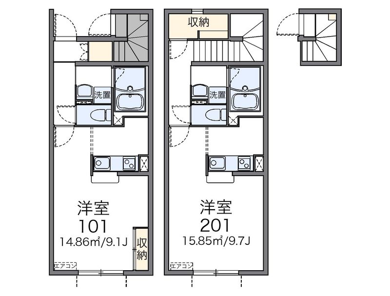 レオネクストフロル 間取図
