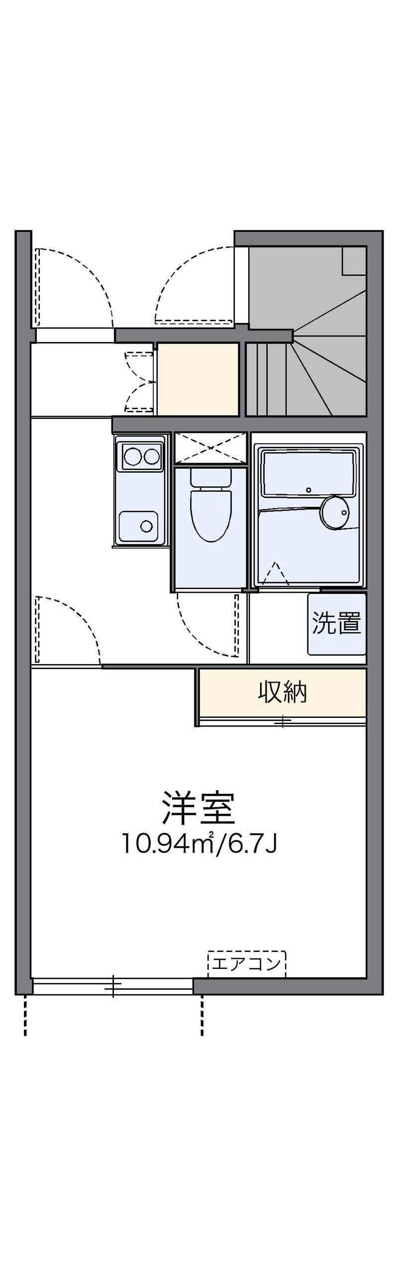 レオネクストねのはなＶｉｌｌａ 間取図