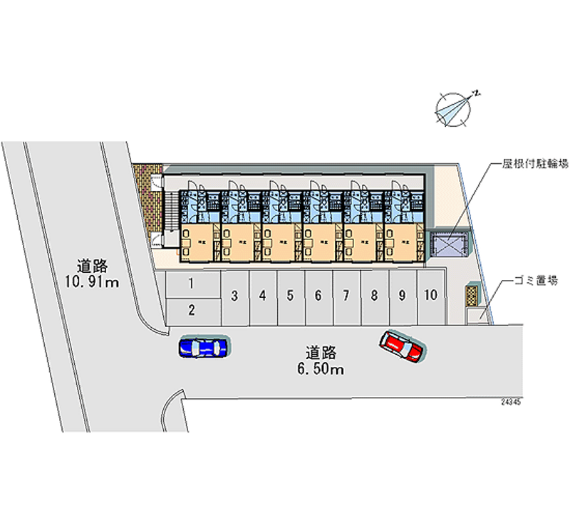 24345月租停車場