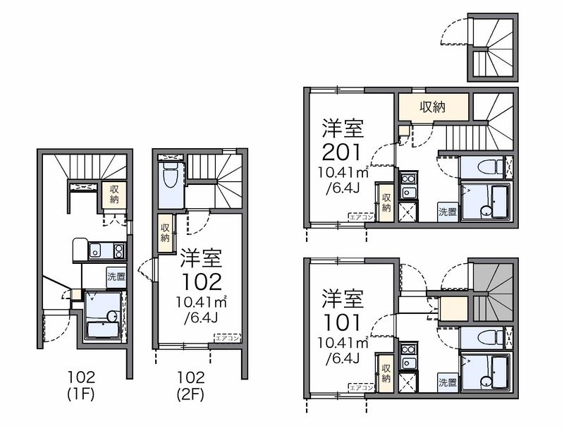 レオネクストスーリヤ 間取図