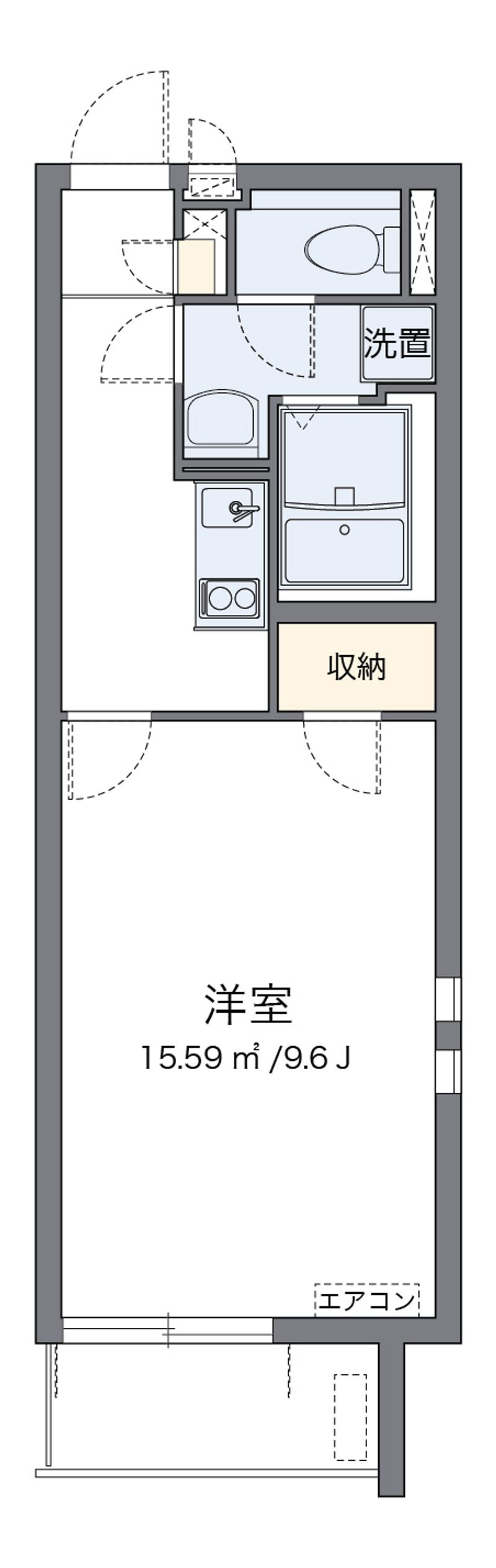 クレイノショコラ 間取図