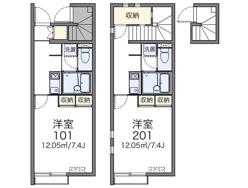 レオネクストコートドール 間取図