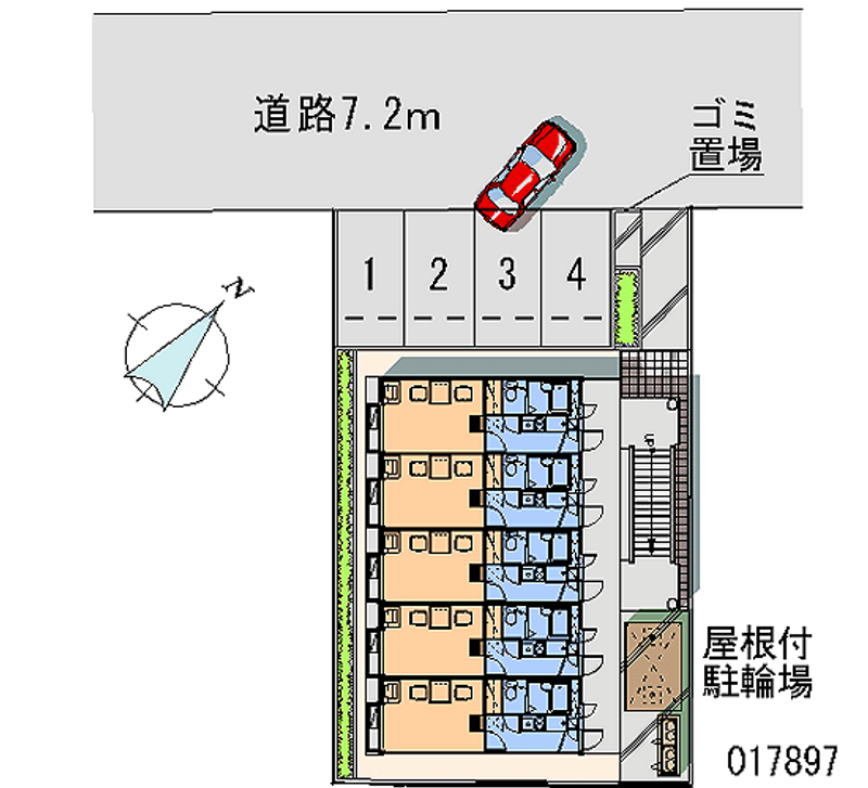 17897 Monthly parking lot