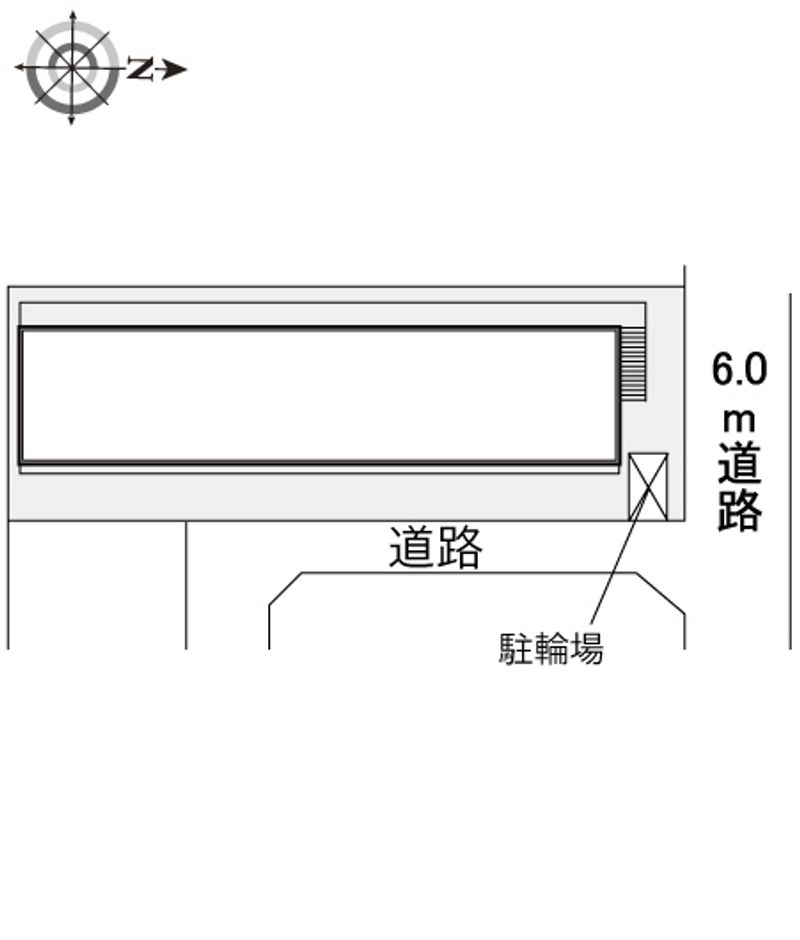 レオパレスオーク 配置図