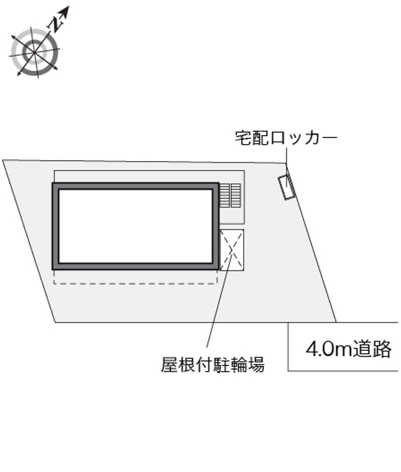 レオパレス友愛 配置図