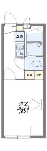 レオパレス清山 間取り図