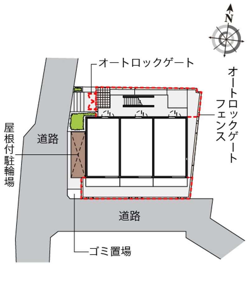 レオネクストＧｏｏｄ 配置図