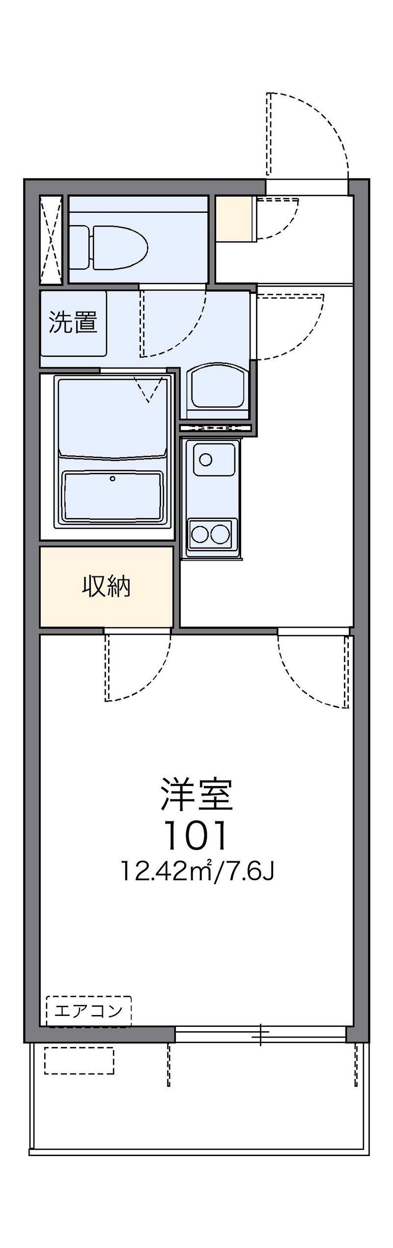 レオネクストヴォラーレ 間取図