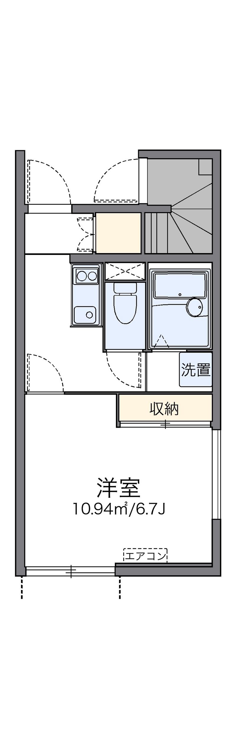 レオネクストＫ 間取図