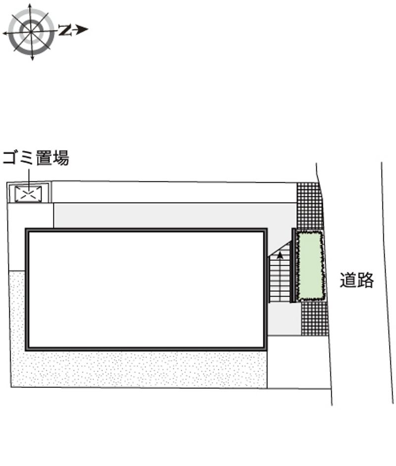 レオパレスＳＵＺＵＥ 配置図