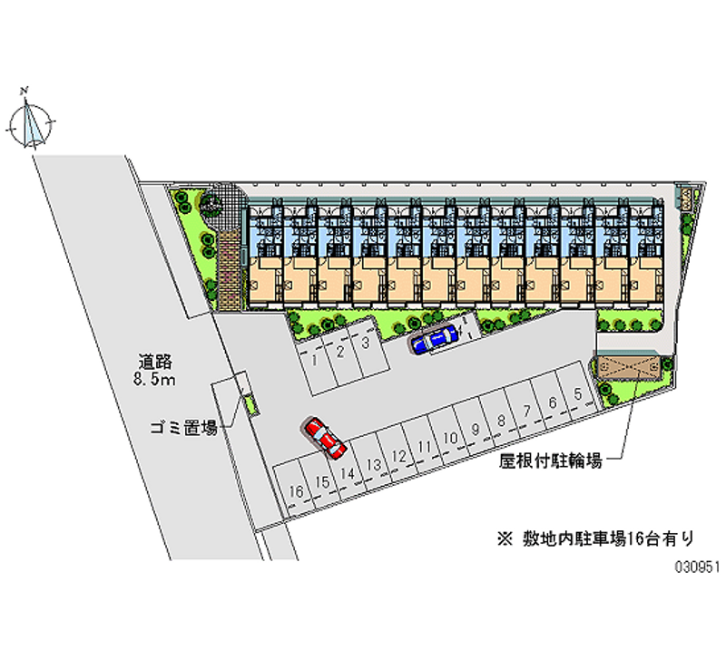 30951 Monthly parking lot