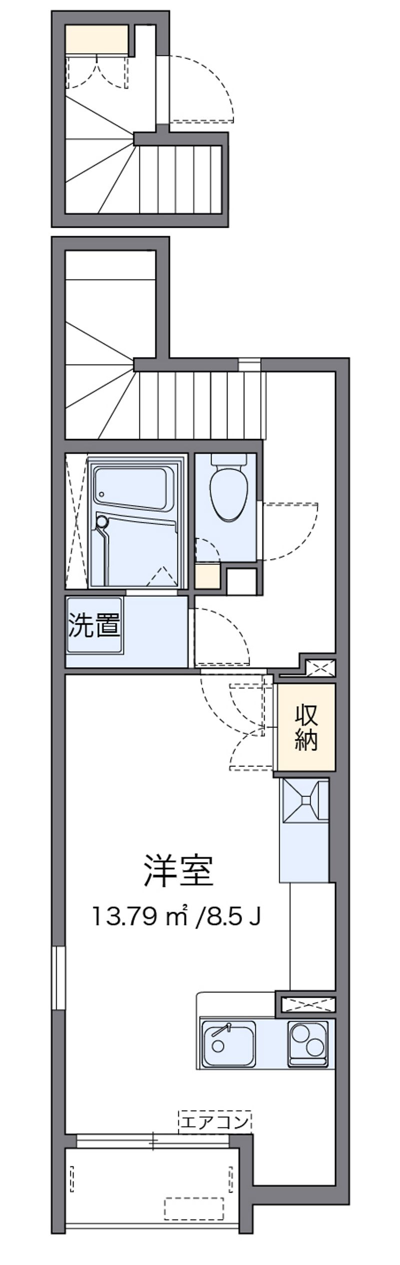 レオネクストサウスフローラ 間取図