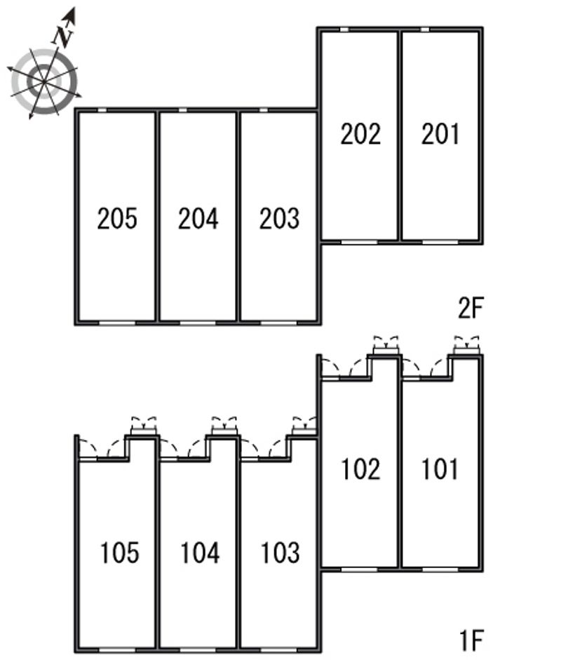 レオネクストＪＫ３ 間取配置図