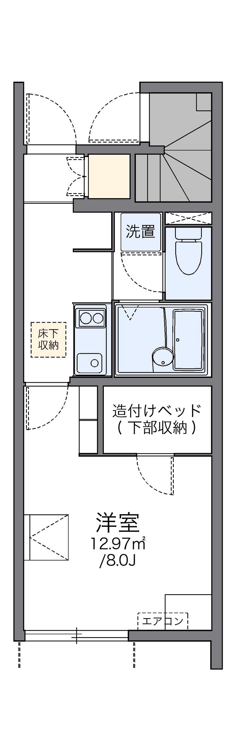 レオネクストグランシャリオⅡ 間取図