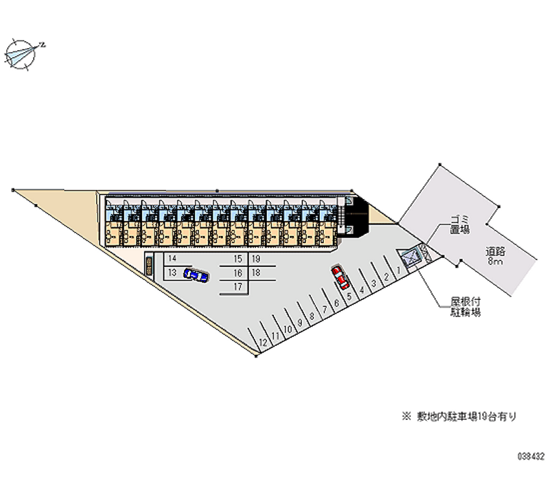 38432月租停車場