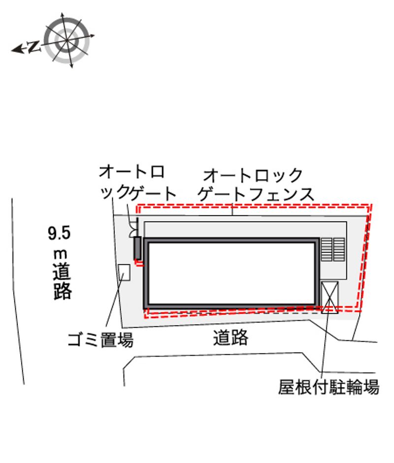 レオパレスプラエ 配置図