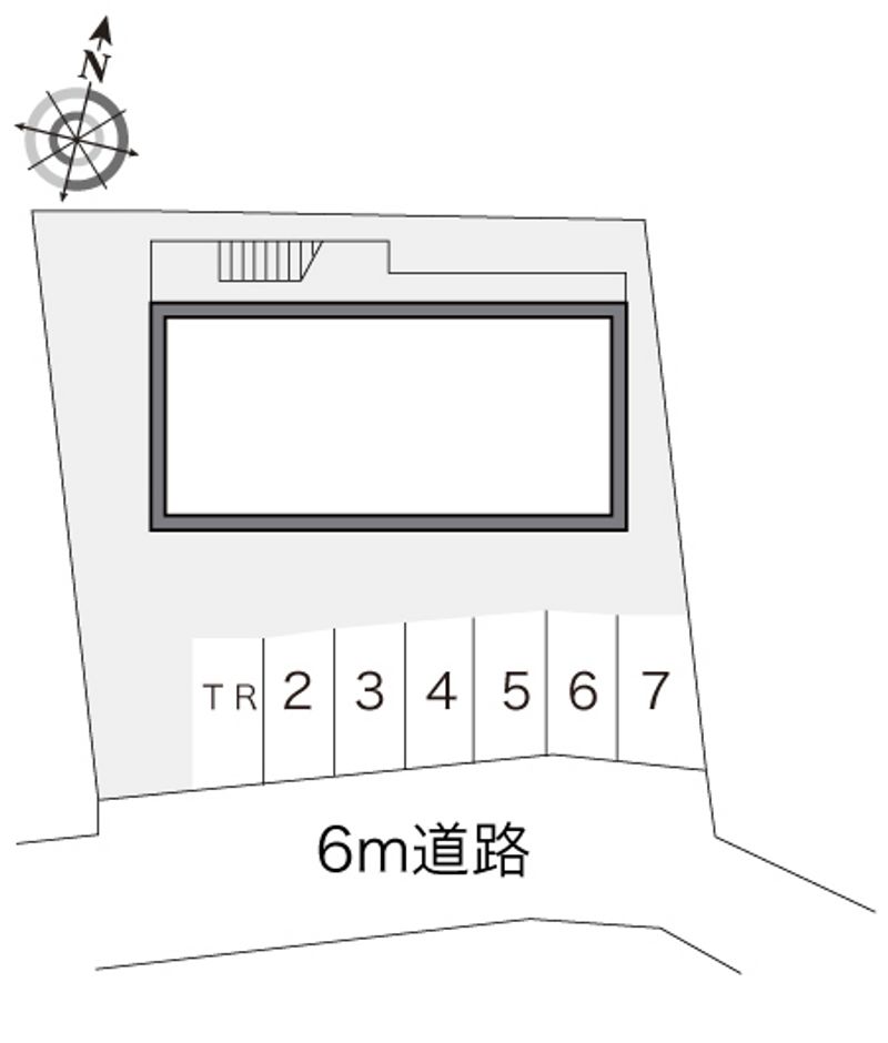 レオパレスシティーリバー 配置図