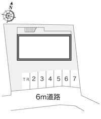 レオパレスシティーリバー 配置図