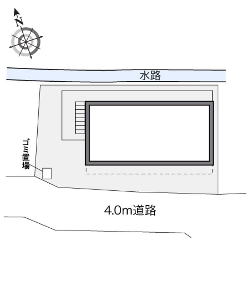 レオパレスラフレシール 配置図