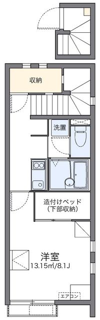 レオネクストハニカムエイト 間取り図