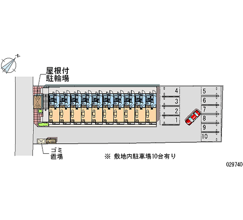 29740 bãi đậu xe hàng tháng