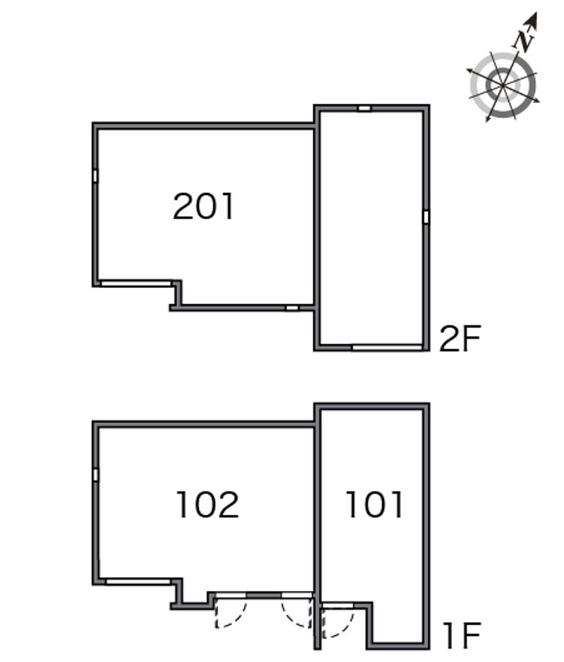 レオネクストトリクレイオ池上 間取り配置図