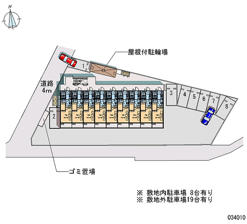 34010 Monthly parking lot