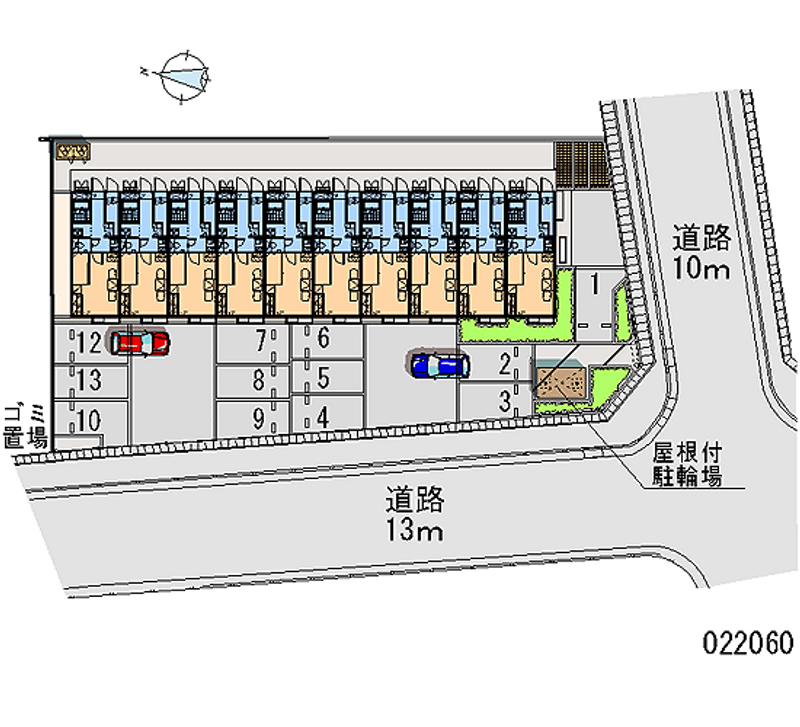 22060 Monthly parking lot